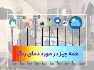 همه چیز در مورد دمای رنگ