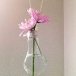 ساخت گلدان معلق با لامپ