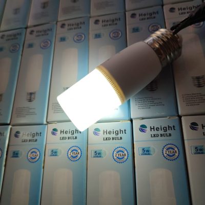 لامپ ال ای دی 5 وات استوانه ای height