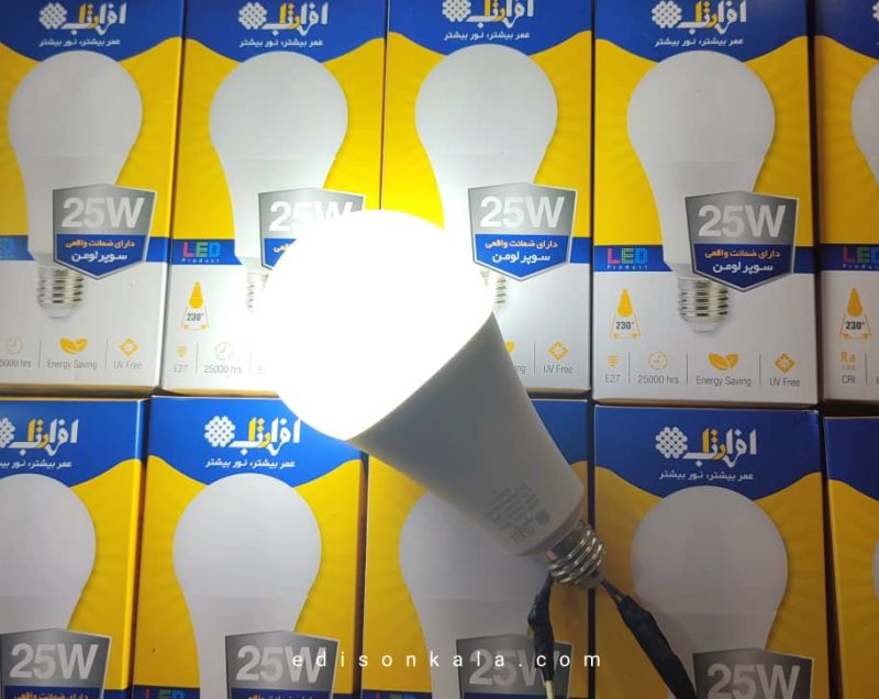 لامپ حبابی 25 وات افراتاب