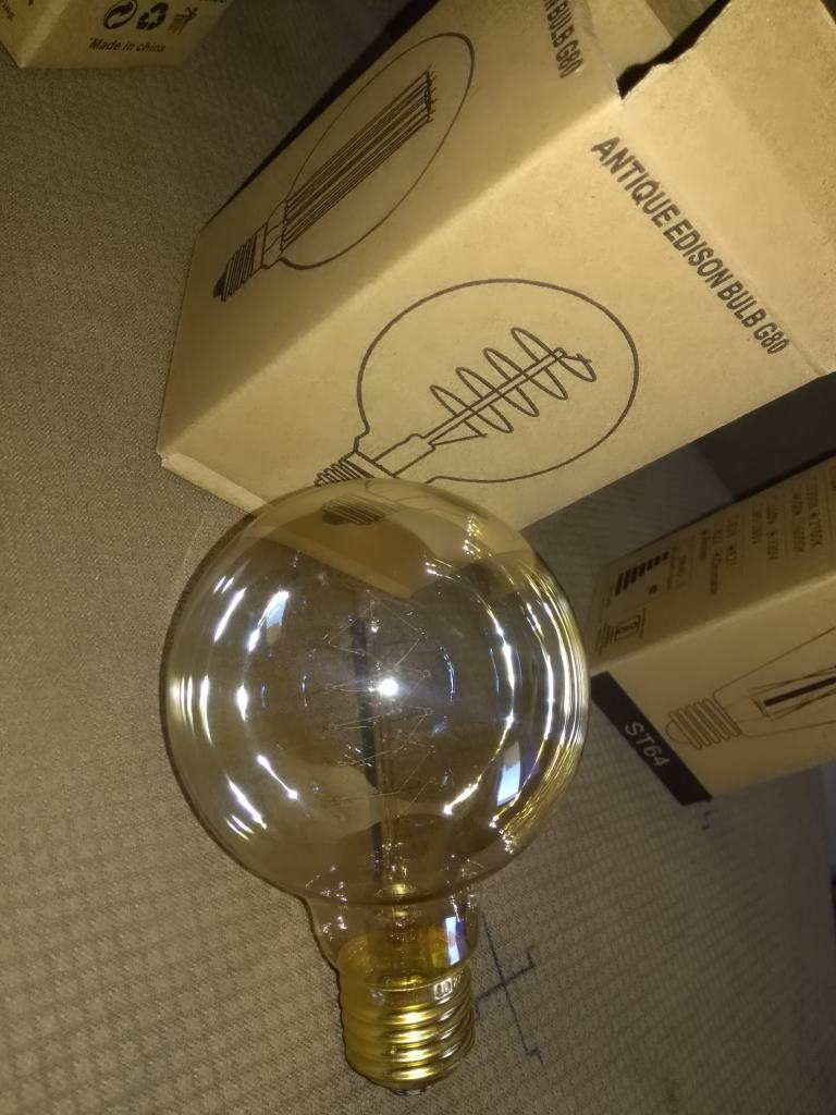 لامپ حبابی ادیسونی G80 تصویر خریدار19