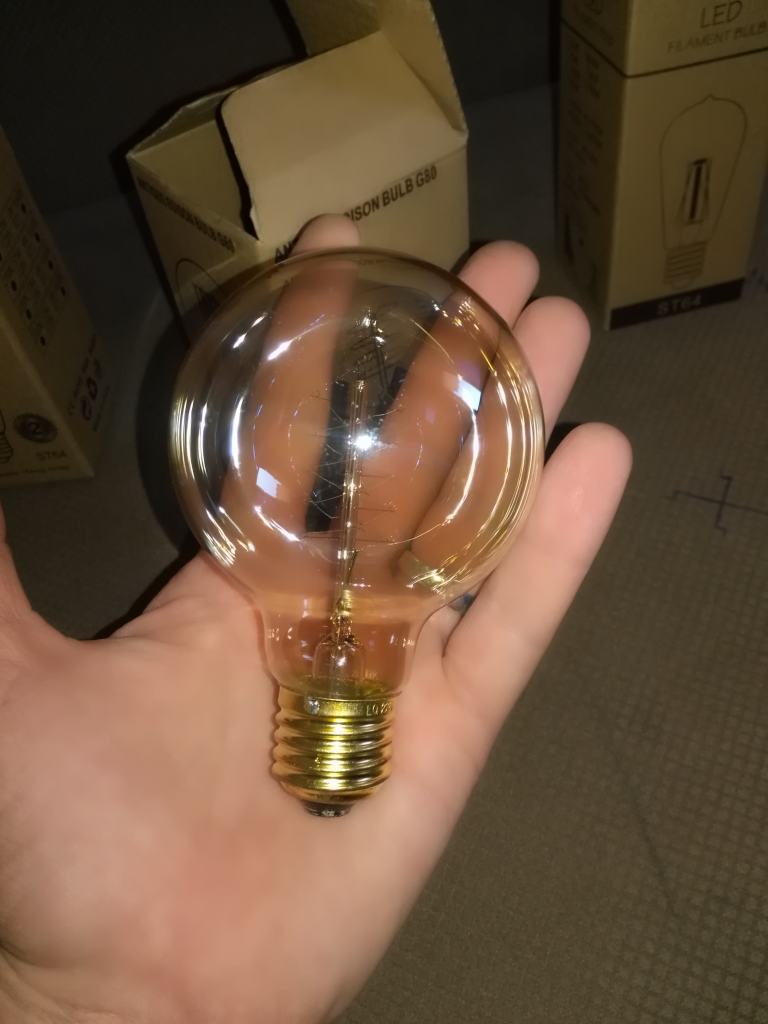 لامپ حبابی ادیسونی G80 تصویر خریدار20