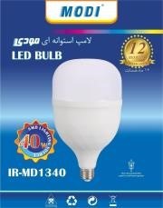  لامپ حبابی استوانهای 40 وات