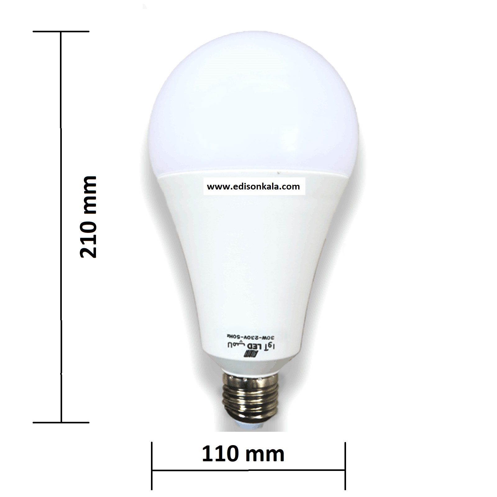 لامپ LED SMD حبابی 7 وات پارس شوان پایه