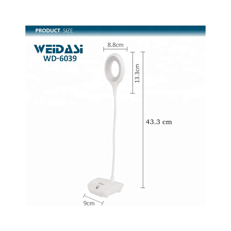 چراغ مطالعه لمسی ویداسی مدل WD-6039 (5)