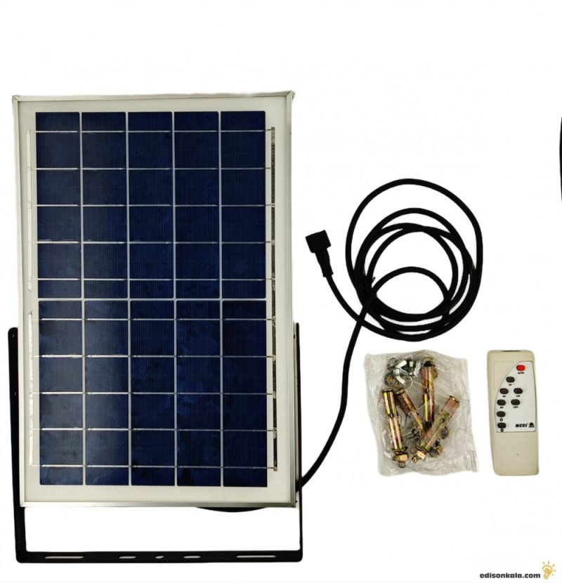 پنل 20 وات خورشیدی مناسب پروژکتور 100 وات سولار