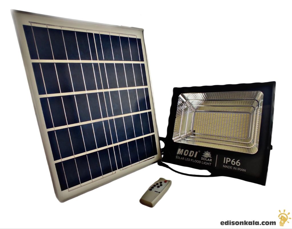 پروژکتور ال ای دی خورشیدی 200 وات مودی با ضمانت