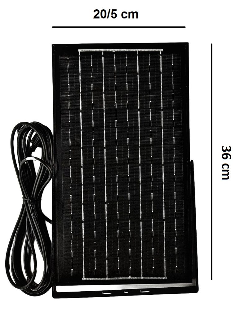 پروژکتور خورشیدی 100 وات ویمکس پنل جدا با گارانتی و چشمکزن