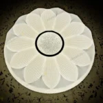چراغ سقفی سه حالته طرح گل مودی کد V